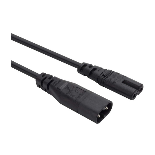 C8 Male Plug to C7 Female Jack Socket - 2M