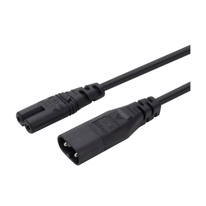 C8 Male Plug to C7 Female Jack Socket - 2M